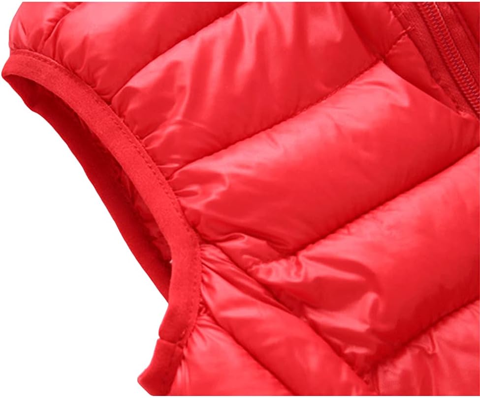 AIWUHE Baby Boys Girls Hooded Puffer Vest Winter Lightweight Sleeveless Bear ears Zipper Up Jacket - Image 3