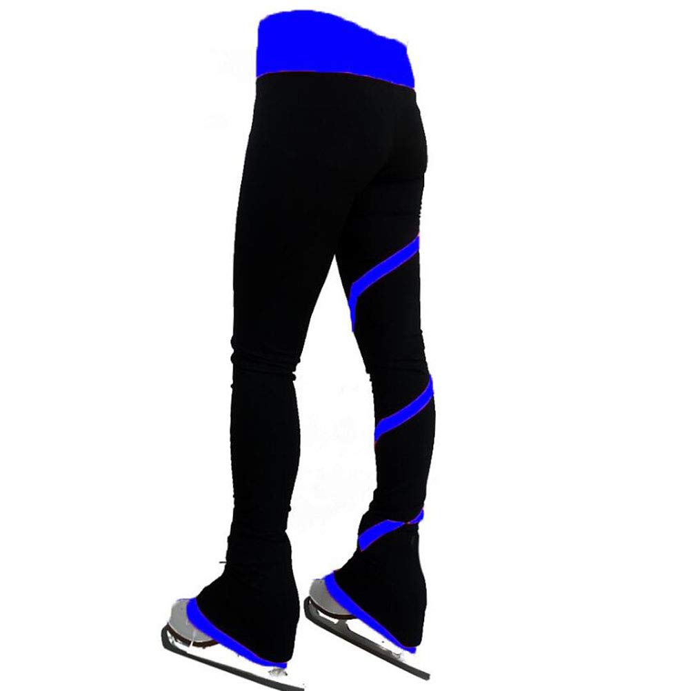 Pantaloni da Pattinaggio Artistico Invernali da Bambina Pantaloni da Pattinaggio su Ghiaccio da Donna Leggings da Allenamento/Competizione Abbigliamento da Pattinaggio