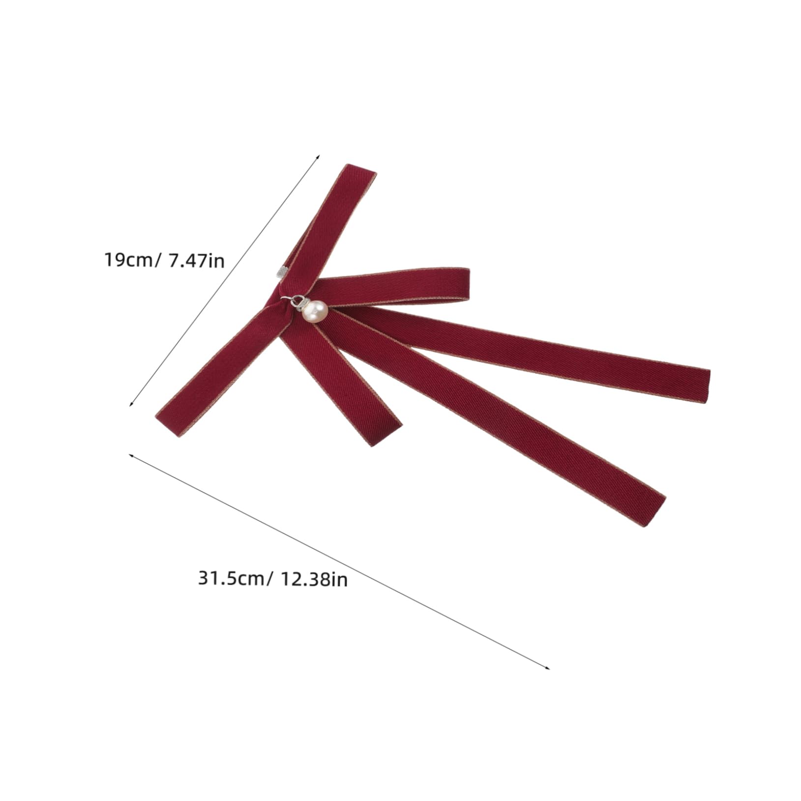 CLISPEED Adjustable Bow Tie for Women Stylish Pre Tied Necktie for School Uniforms Weddings Cosplay Clubs Comfortable with Vibrant Bowknot Design