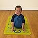 Yogi Junior Kids Yoga Mat - PVC Free - Double Layered TPE Foam (Kiwi Pals)