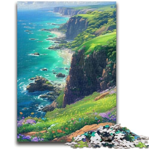 Rompecabezas de 1000 Piezas para Adolescentes, Regalos, Lush Fields, Juegos educativos, decoración del hogar, colección de Artistas, Bellas Artes, 26x38cm Rompecabezas de 1000 Piezas para Adolescentes, Regalos, Lush Fields, Juegos educativos, decoración del hogar, colección de Artistas, Bellas Artes, 26x38cm