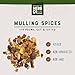 Monterey Bay Herb Co. Traditional Mulling Spices - Spice Blend for Mulled Wine Spices, Apple Cider, Tea, Wine, and Immune Support (1/4 lb Bag)