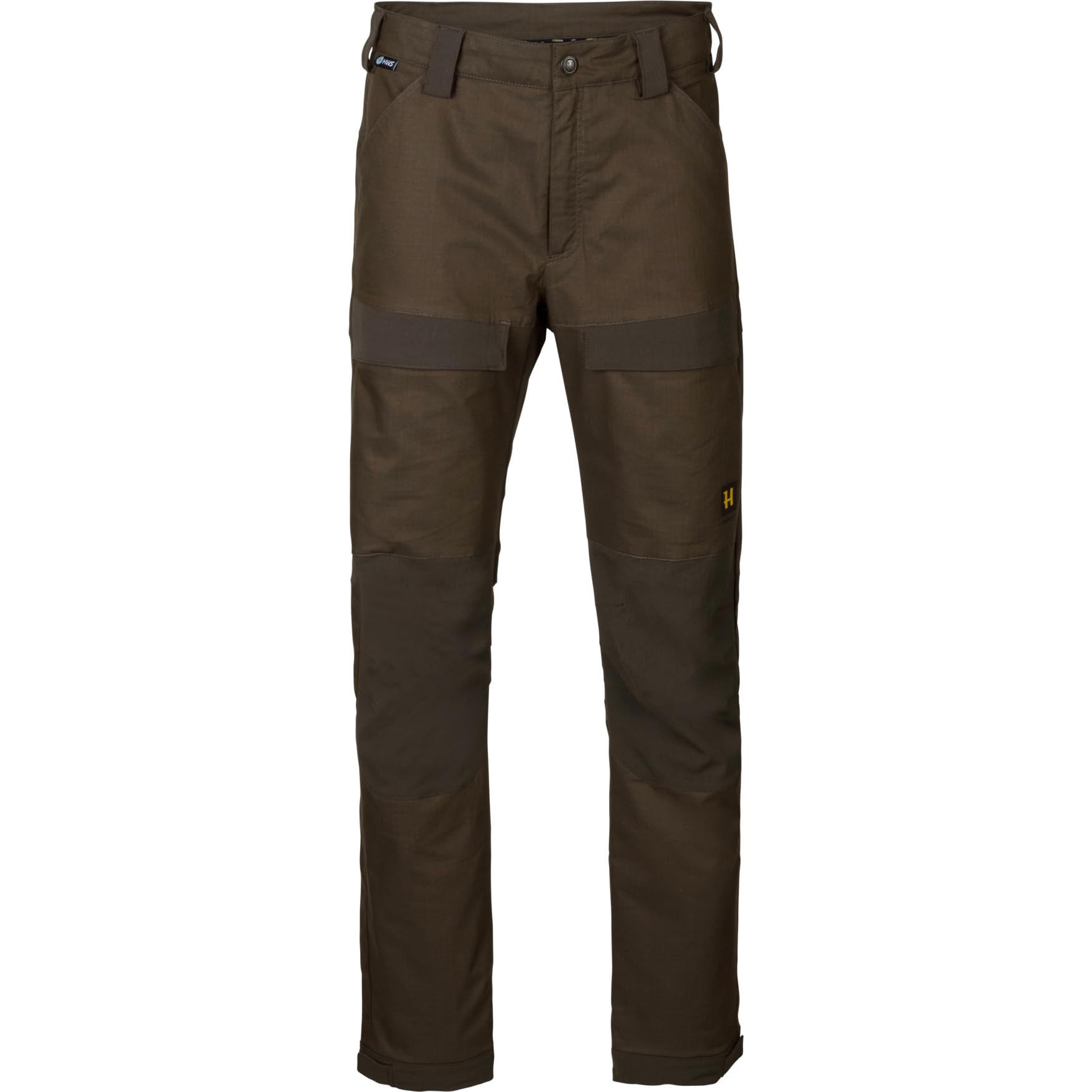 Härkila Nordic Hunter HWS Trousers | Professional Hunting Clothes & Equipment | Scandinavian Quality Made to Last | Willow Green/Shadow Brown, 32"/50