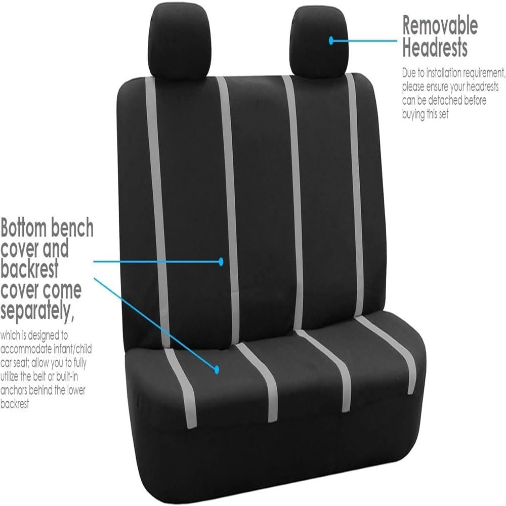Coole Sitzbezüge Für VW T-Cross (2019-2025) - Komplettset Aus Kunstleder, Waschbar & Einfach Zu Montieren