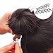 TIMESETL 29pcs Moño Magico Nylon Gomas Moño/Bandas de Goma/Clip U/Clip Roscas