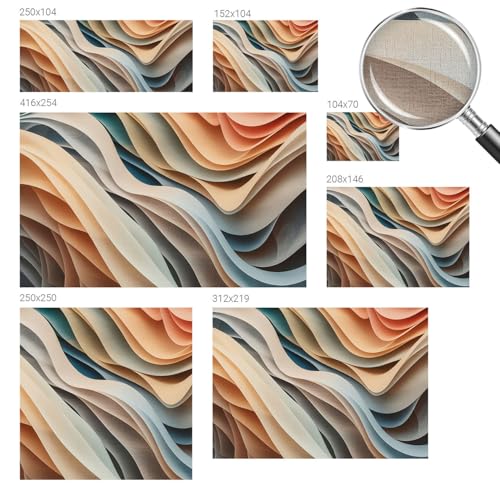 Vinilos de pasillo modernos en formato de 152x104 cm 6