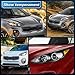 TTUN AUTO Headlights with Halogen Bulbs and LED Daytime Running Lamp Applicable for 2017-2022 Kia Sportage Left + Right Side(Not Compatible with AWD Model)