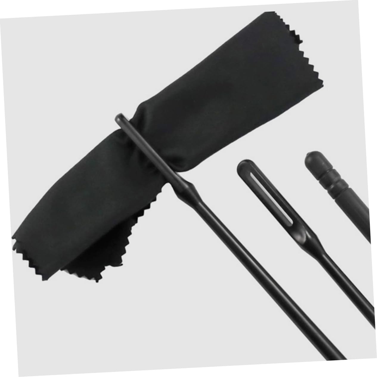 GLSTOY 2 Sets Flute Swab Cleaner Flute Cleaning Stick Flute Cleaning Kit for Flutes and Piccolos Easy to Use