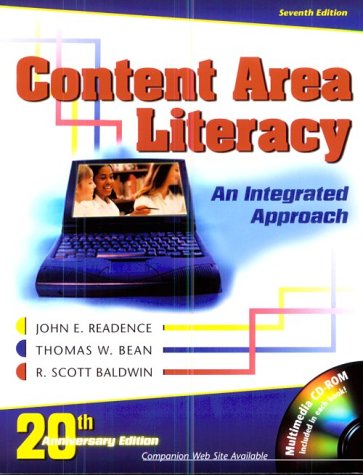 Content Area Literacy : An Integrated Approach: John E. Readence: 9780787276485: Amazon.com: Books
