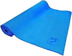 Tapete Colchonete de Yoga em EVA Simples Azul LiveUp LS3231B