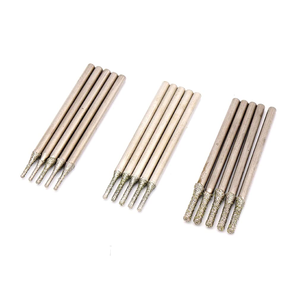 10pcs Diamond Comped Wiertło do kafelki do szklanki biżuterii,3mm