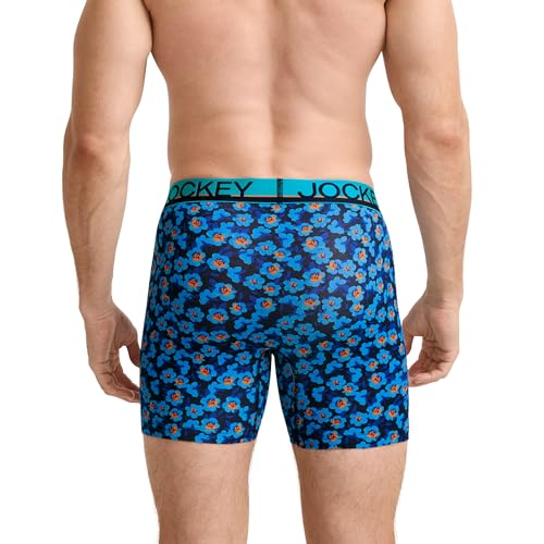 Image of Jockey Men's Underwear True Style 6 inch Boxer Brief - 3 Pack