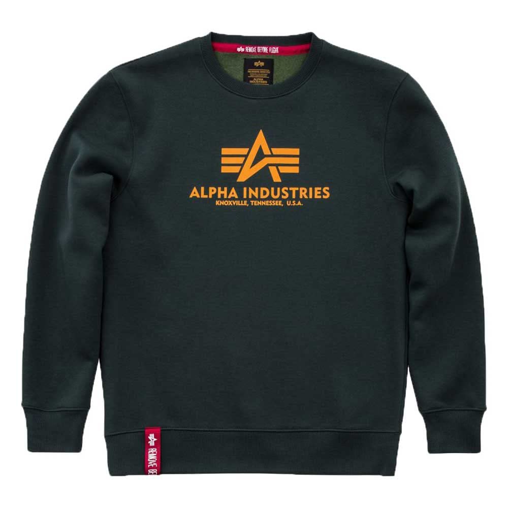 Alpha Industries Basic Sweater Sweatshirt for Men Dark Petrol