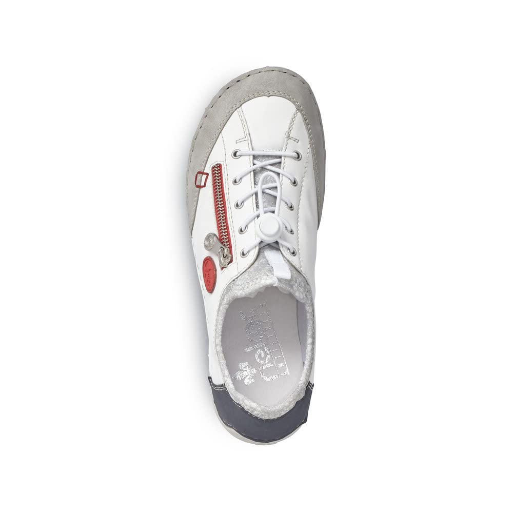 Rieker Donna Scarpe Stringate 52563, Signora Scarpe comode