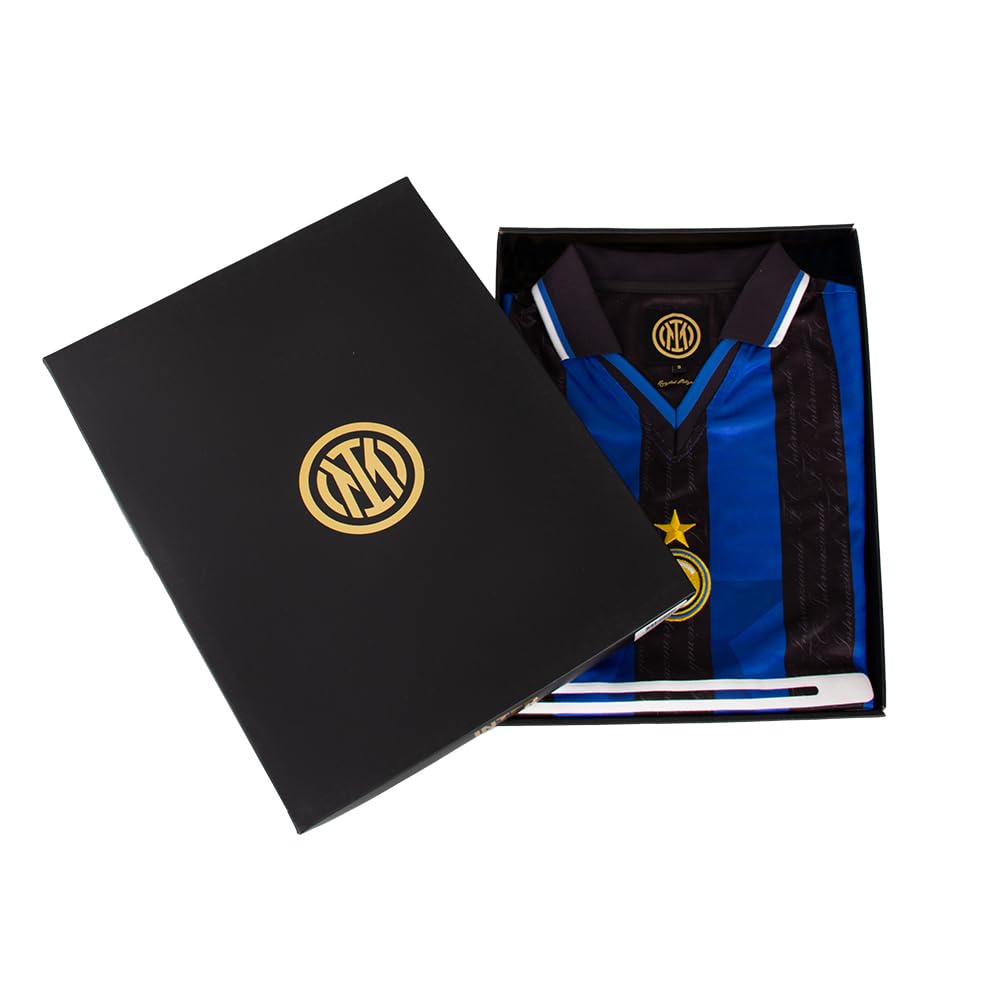 Inter 98 Retro Football Shirt, 1997-98 Unisex Adulto