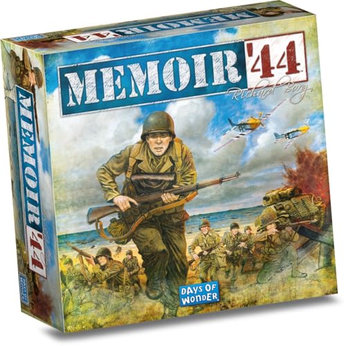 Memoir '44 Board Game - WWII Historical Board Game of Epic Battles! Tabletop Miniatures Strategy Game for Kids & Adults, Ages 8+, 2-8 Players, 30-60 Minute Playtime, Made by Days of Wonder