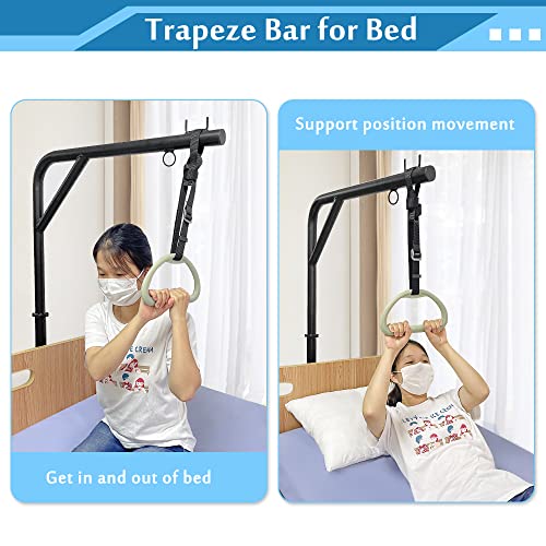 Trapeze Bar for Bed Mobility Cane Assist Handle Medical Trapeze Bars