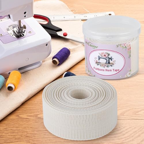 4 yards hemming guide for sewing fishbone tape for narrow hem and curved hem sewing tool for skirts dresses fishbone boning lining reusable boning strip seam s ewing guide for clothing hemmer tool