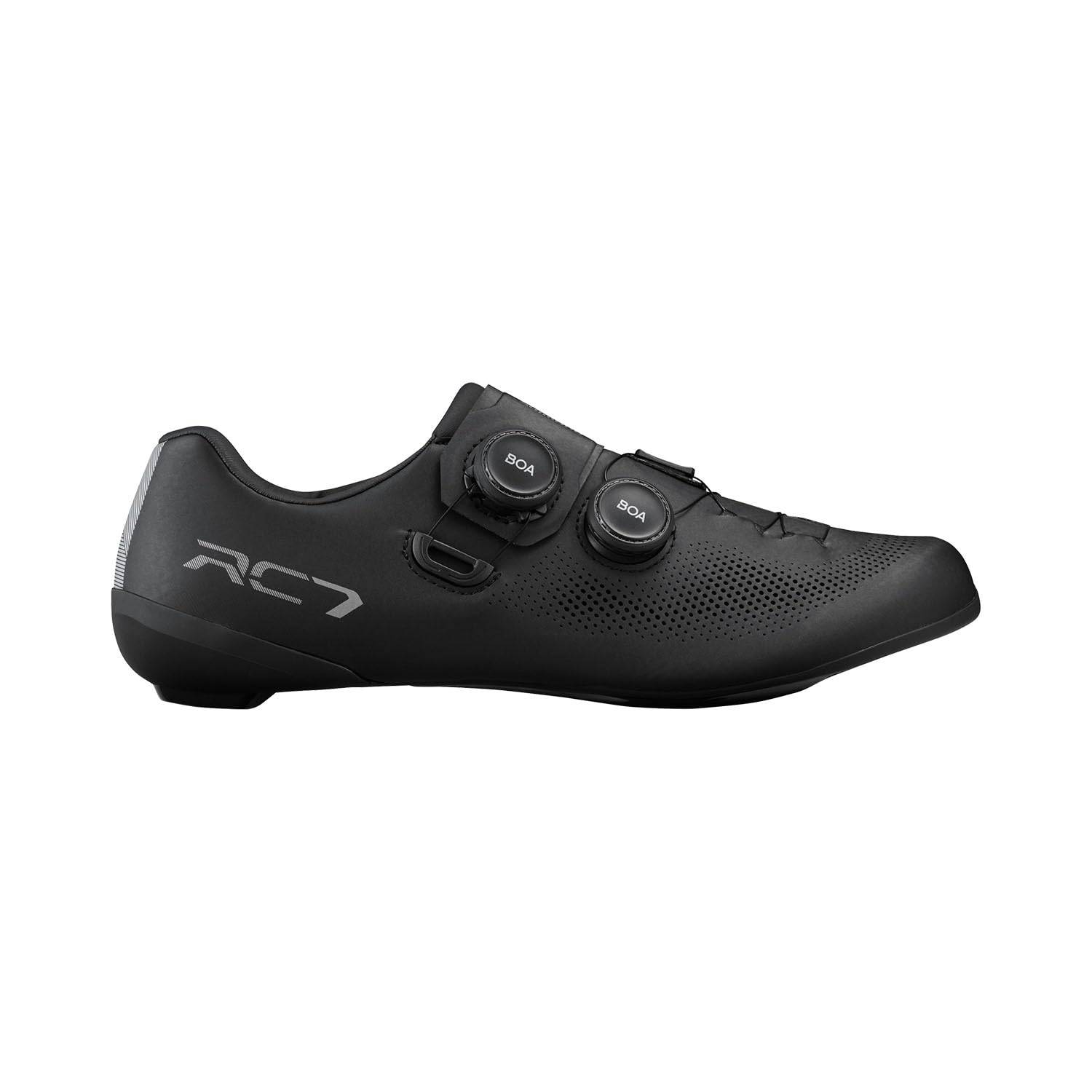 SHIMANO SH-RC703 Cycling Shoes, Black, 11-11.5 Men
