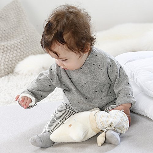 Fehn 154566 Spieluhr Stern – Aufzieh – Spieluhr mit herausnehmbarem Spielwerk zum Aufhängen – Melodie "Weißt du wieviel Sternlein stehen" – für Babys und Kleinkinder ab 0+ Monaten - Image 3