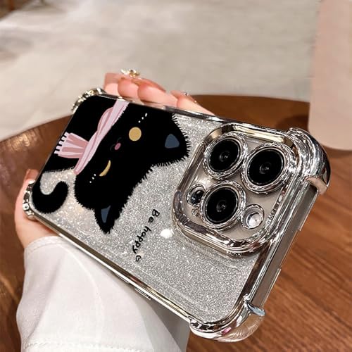 Coque iPhone 16 Pro Max chaton antichoc évite les rayures de l'écran - 2