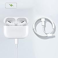Vista 2 de Cable de carga para AirPods Pro, [certificación MFI] Cable de alimentación de carga compatible con AirPods (2ª/3ª generación), auriculares