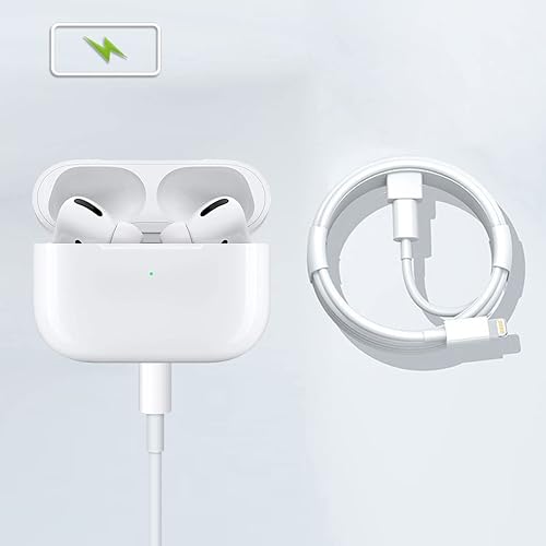 Miniatura 2 de Cable de carga para AirPods Pro, certificación MFI Cable de alimentación de carga compatible con AirPods (23 generación), auriculares inalámbricos