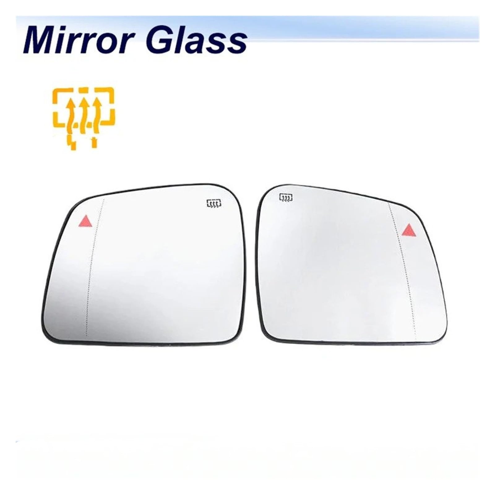 Verre Miroir Voiture Pour Jeep Pour Grand Pour Cherokee 2011-2021 Gauche Ou Droite Angle Mort Chauffé Rétroviseur Latéral En Verre