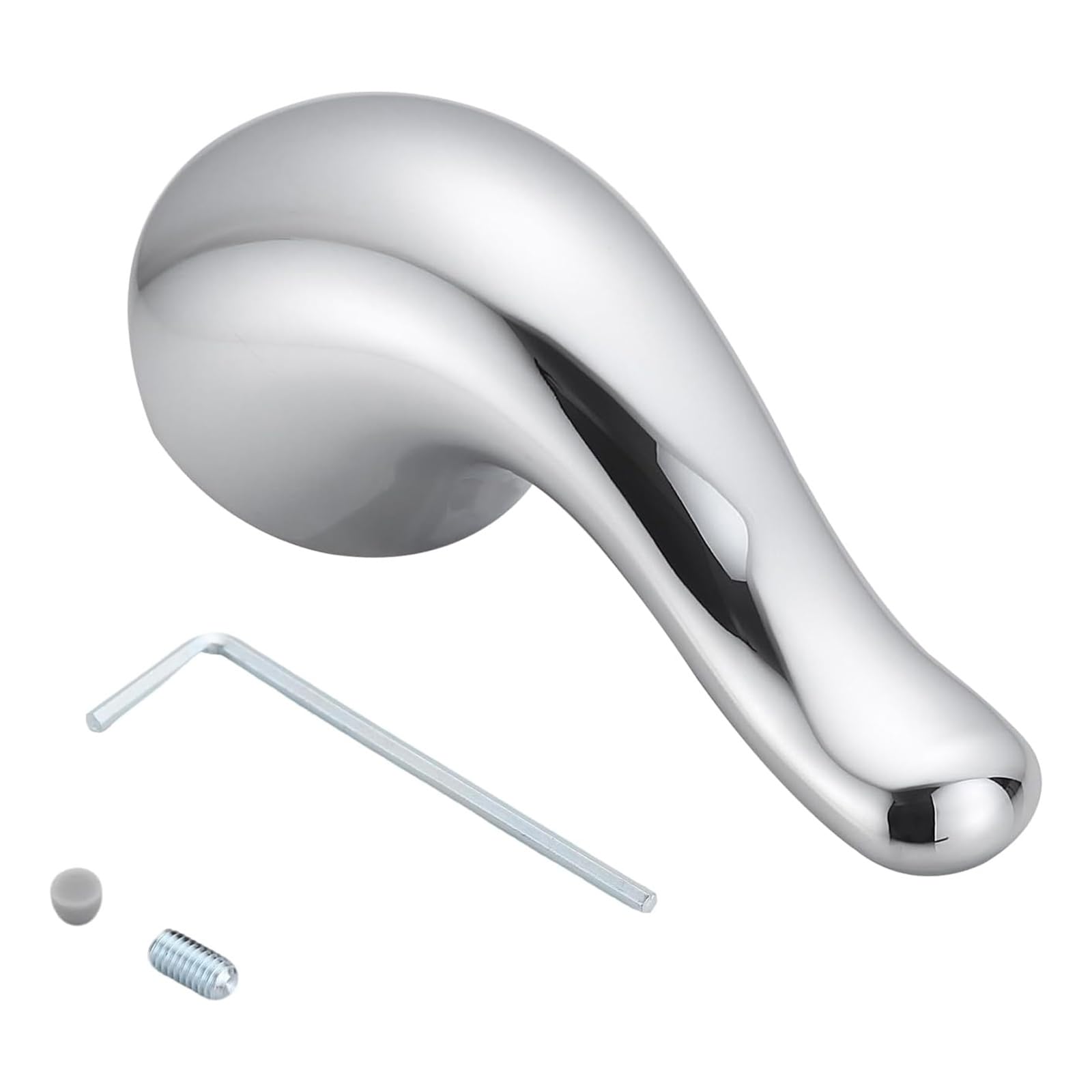 Shower Handle Replacement Part Single Levers Shower Grip Faucet Handle for Bathroom Enhanced Upgrading Grip Replacement