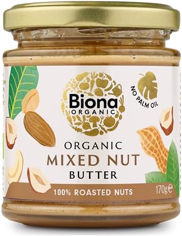 Biona Organic Mixed Nut Butter, 170g