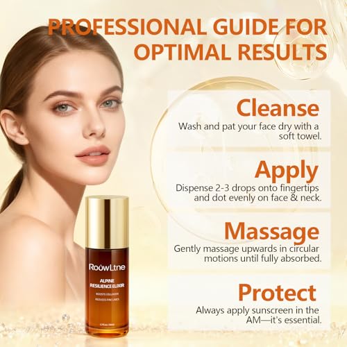 RoowLtne Retinol Serum for Face & Neck,Anti Aging Face Serum with Collagen & Boost Hydration Formula,Targets Wrinkles, Fine Lines& Skin Firming Treatment for All Skin Types-Day/Night,1.7Fl Oz