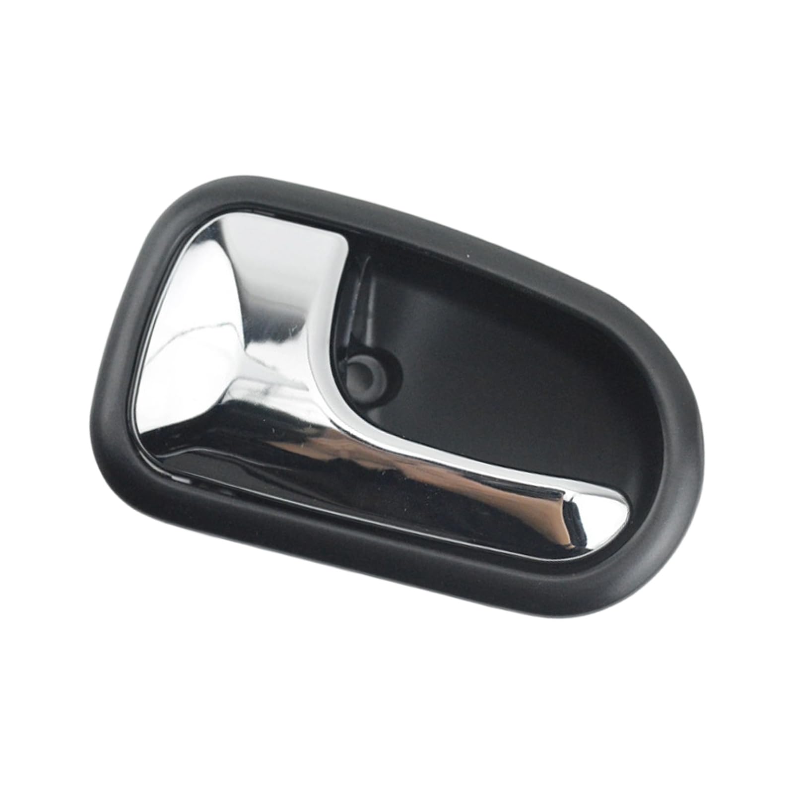 Jazuaiao Electroplated ABS Door Handle Upgrade Ergonomic Shape Easy Install Left/Right Car S54N-59-330B65 Interior Door Handle ABS Electroplated