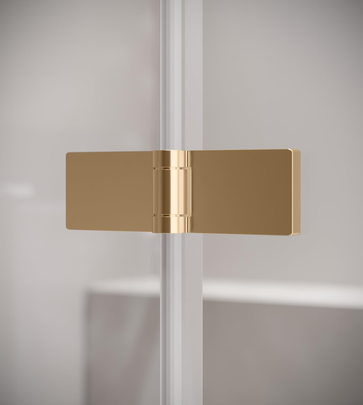 Badewanne Austin Gold 5mm mit Nanobeschichtung 120 x 140cm Duschwand Duschabtrennung Badewannenaufsatz