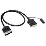 LODMOD Car Aux Cable Audio Adapter Interface for Pod Pad 4 30 Pin Connector Fit for Selected Models of Range Rover Jaguar (A)