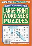 Penny Press Family Favorites Large Print Word Seek Puzzles February 2026