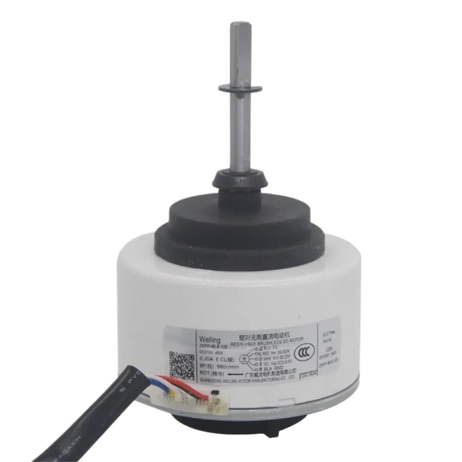 EKFBQBGW for Air Conditioner Indoor Unit DC Fan electronic starter ZKFP-45-8-105 DC310 45W 980r/min Conditioning Parts