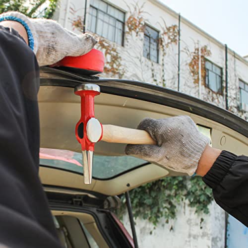 Pasbas 9Pc Hammers Set Body Repair Kit,Auto Performance Kit With Hickory Handles,Dollies Support Fender-Repair Automotive-Body,Steel With Wood Handles #TOP6