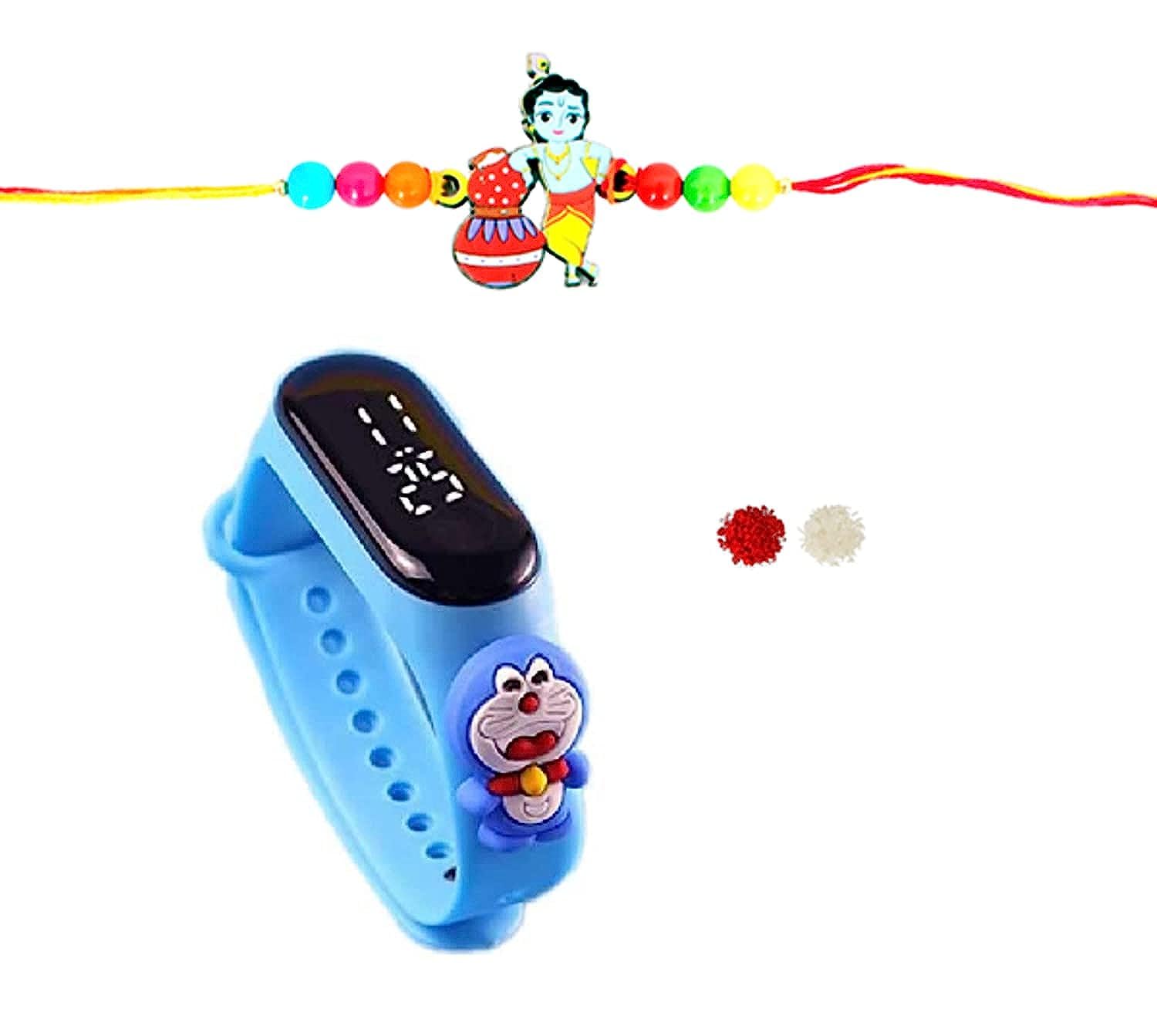 VR CREATIVES Kids Krishna Rakhi for Brother Kids Boy Girls Combo, Kids Watch Rakhi on Rakshabandhan Gift for Brother (B0B6ZSXBT6) Amazon Price History, Amazon Price Tracker