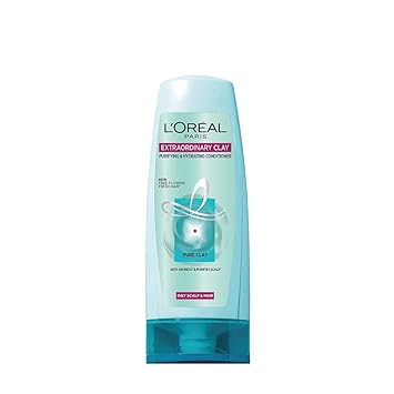 LOreal Paris Extraordinary Clay Conditioner, 65ml (With 10% Extra)