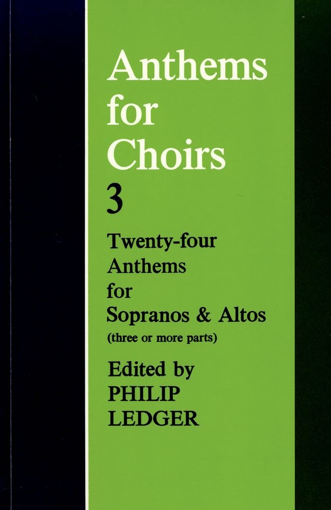 Anthems for Choirs 3: Vocal score