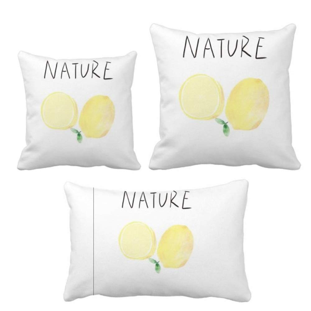 Coussin de citron de qualite superieure avec finition soignee pour sofa