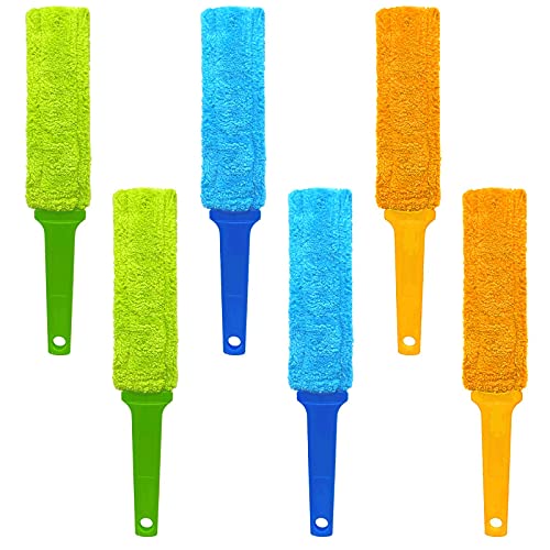 6er Set Mikrofaser Staubwedel 38 cm Staubwischer Handstaubwischer Staubfänger Staubbesen Staub Wischer