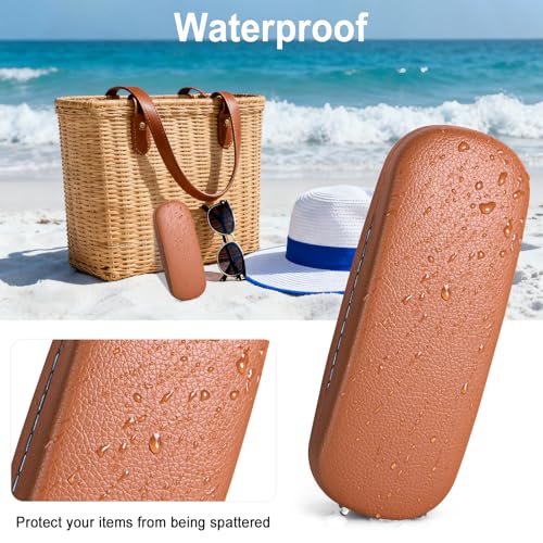 Image of RayLove Unisex Hard Shell Eyeglasses Cases, Protective Case For Glasses