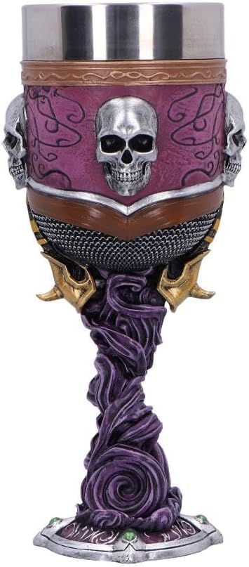 Nemesis Now World of Warcraft Sylvanas Goblet, 19.5cm, Banshee Queen Collectible Drinkware, Officially Licensed WoW Merchandise