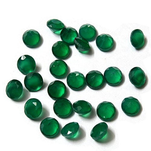 Onyx vert naturel AAA 3mm pour création de bijoux de haute joaillerie - 2