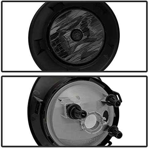 Jdragon Fog Light Compatible for 2010-2013 Chevy Camaro Smoke Bumper Fog Lights w/Switch+Bulbs+Relay+Wiring