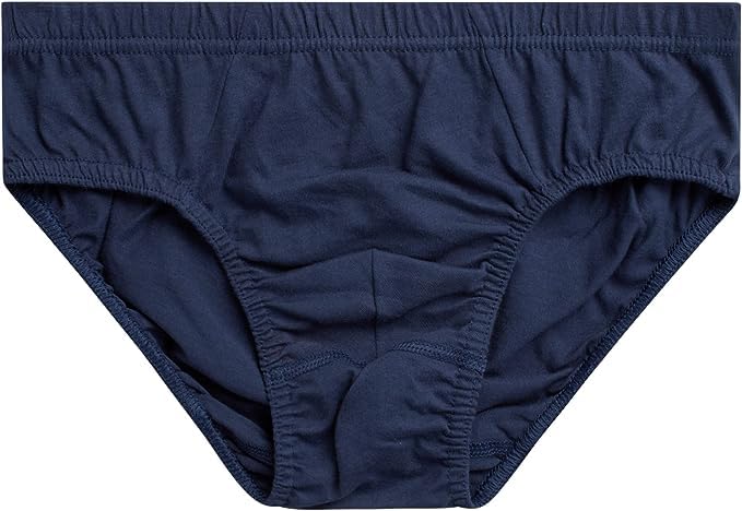 Image of Acumen Men's Underwear Briefs 3-Pack - 100% Combed Cotton, Anti-Bacterial Technology - Premium Ultrasoft Waistband