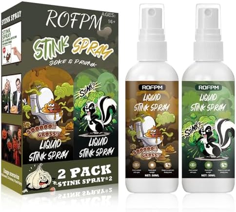 2PCS Extra Strong Fart Spray, Liquid Fart Spray, Malodorant Spray...