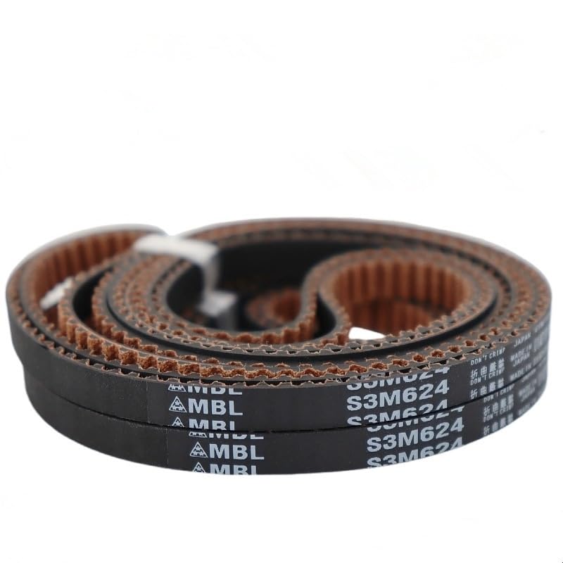 S3M1005 S3M1014 S3M1035 S3M1050 S3M1080 Super Belt Motor Tools Sander Treadmill Pulley Circular Teeth Rubber Belt(S3M1035,1PC_3MM)