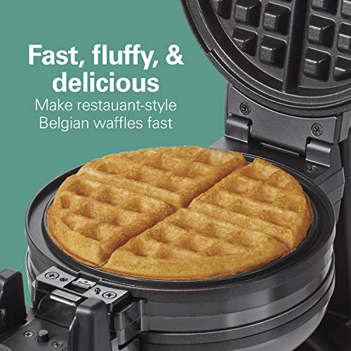 image for Hamilton Beach 26201 Belgian Waffle Maker with Removable Nonstick Plat